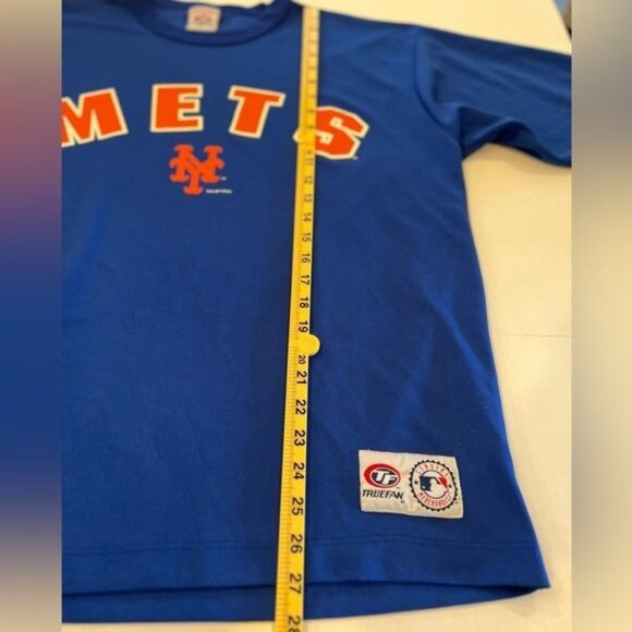 New York Mets Tee Men’s MLB True Fan Vintage from 2000’s Y2K Size Large - Picture 8 of 11